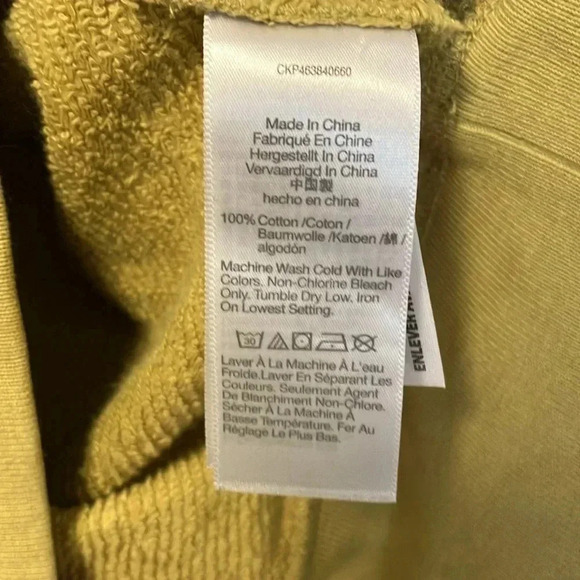 Madewell  lime green hoodie - Picture 3 of 5